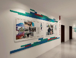 武平企业文化墙用什么材料好？