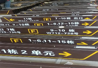 武平广告标识中，常见的几种安装方式。