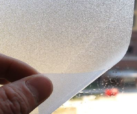 武平玻璃门外面粘广告用什么材料好？