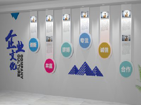 武平企业文化墙需要传递什么办公文化？